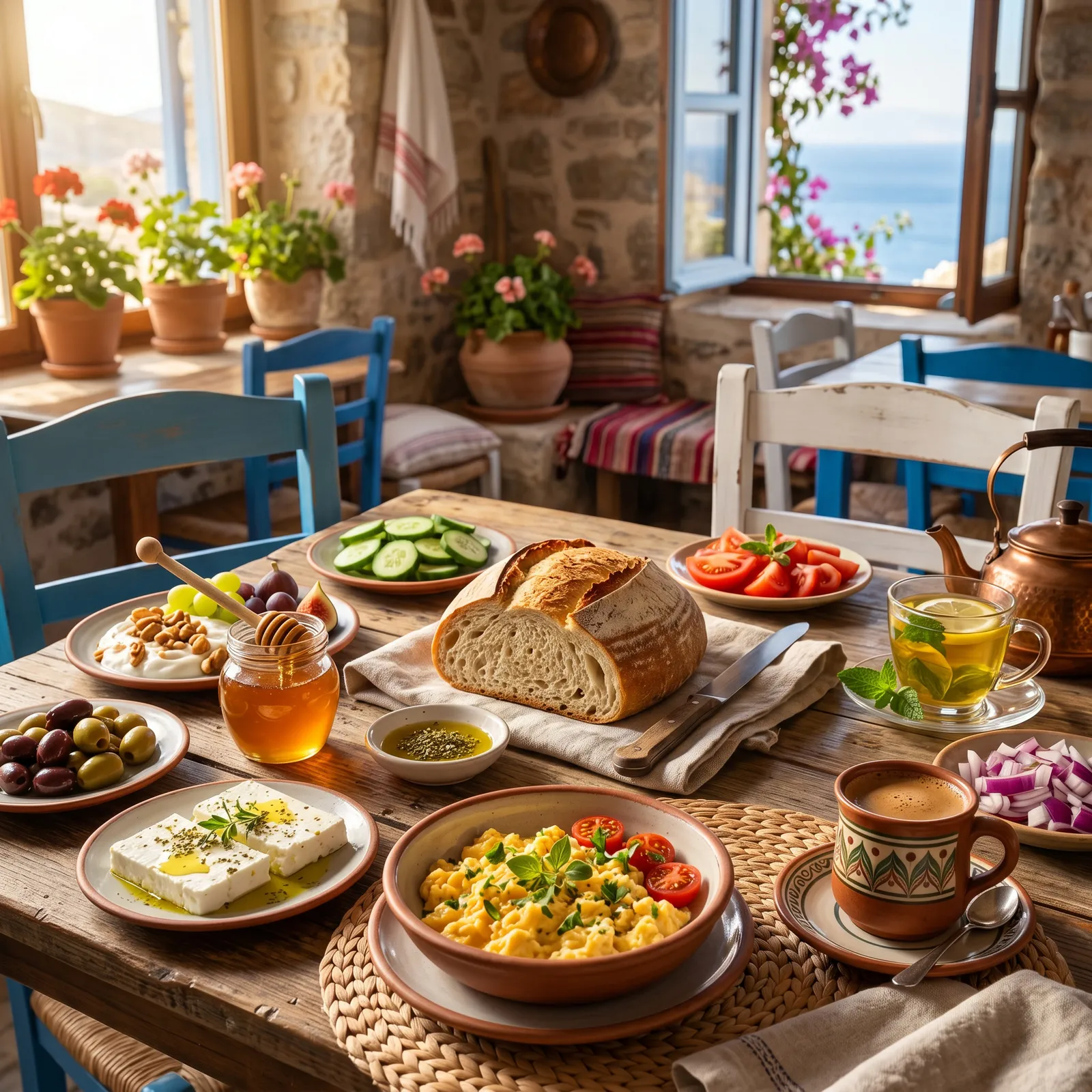 Frühstück bei Yamas
